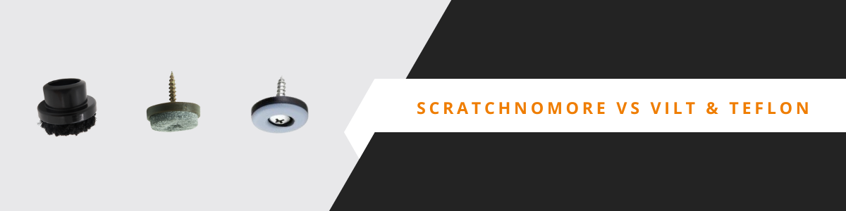 Scratch no More versus vilt en teflon